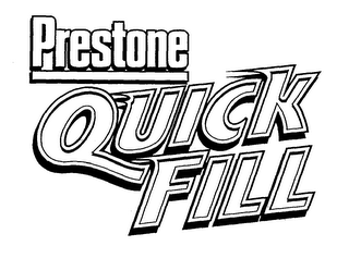 PRESTONE QUICK FILL logo