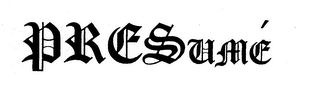 PRESUME logo