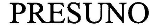 PRESUNO logo