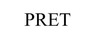 PRET logo