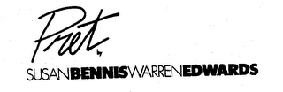 PRET BY SUSAN BENNIS WARREN EDWARDS logo