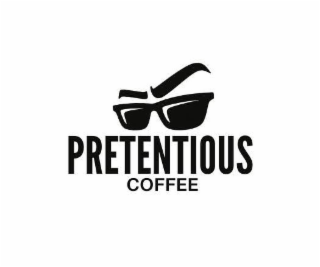 PRETENTIOUS COFFEE logo