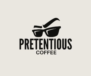 PRETENTIOUS COFFEE logo