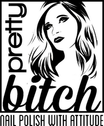 PRETTY BITCH NAIL POLISH WITH ATTITUDE logo
