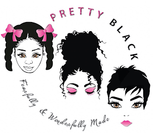 PRETTY BLACK FEARFULLY & WONDERFULLY MADE logo