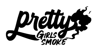 PRETTY GIRLS SMOKE logo