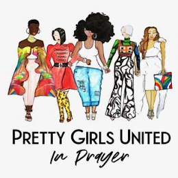 PRETTY GIRLS UNITED IN PRAYER logo