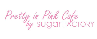 PRETTY IN PINK CAFE BY SUGAR FACTORY logo