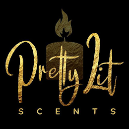 PRETTY LIT SCENTS logo