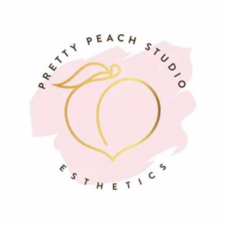 PRETTY PEACH STUDIO ESTHETICS logo