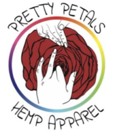 PRETTY PETALS HEMP APPAREL logo