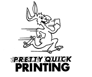 PRETTY QUICK PRINTING logo
