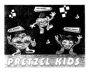 PRETZEL KIDS B.B. BERRY DR. DOUGH POLLY POPPY logo