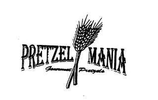 PRETZEL MANIA GOURMET PRETZELS logo