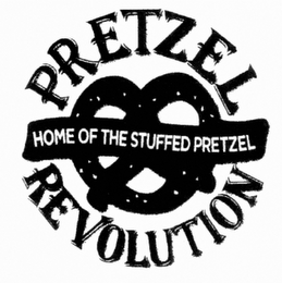 PRETZEL REVOLUTION HOME OF THE STUFFED PRETZEL logo