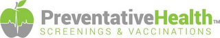 PREVENTATIVE HEALTH SCREENINGS & VACCINATIONS logo