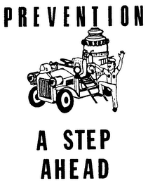 PREVENTION A STEP AHEAD logo