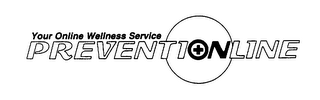 PREVENTIONLINE YOUR ONLINE WELLNESS SERVICE logo