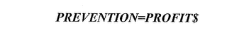 PREVENTION=PROFIT$ logo