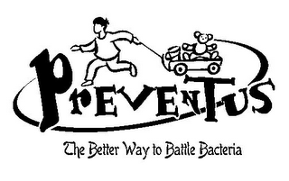 PREVENTUS THE BETTER WAY TO BATTLE BACTERIA logo