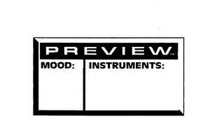 PREVIEW MOOD: INSTRUMENTS: logo