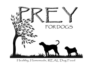 PREY FOR DOGS - HEALTHY, HOMEMADE, REAL DOG FOOD logo