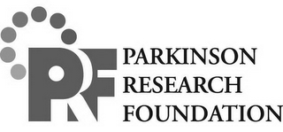 PRF PARKINSON RESEARCH FOUNDATION logo