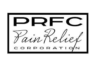 PRFC PAIN RELIEF CORPORATION logo