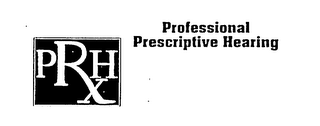 PRH PROFESSIONAL PRESCRIPTIVE HEARING logo