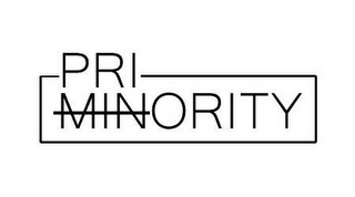 PRI MINORITY logo