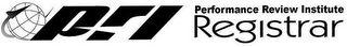 PRI PERFORMANCE REVIEW INSTITUTE REGISTRAR logo