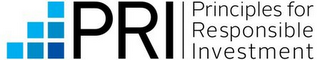 PRI PRINCIPLES FOR RESPONSIBLE INVESTMENT logo