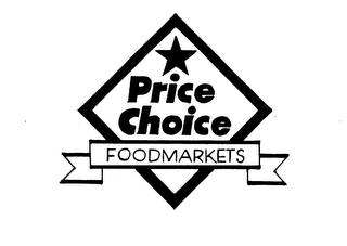 PRICE CHOICE FOODMARKETS logo