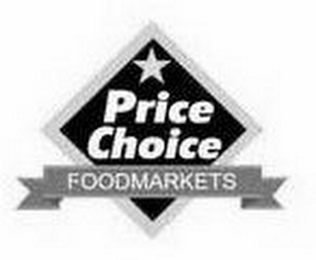 PRICE CHOICE FOODMARKETS logo