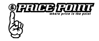 PRICE POINT "WHERE PRICE IS THE POINT" logo