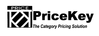 PRICE PRICEKEY THE CATEGORY PRICING SOLUTION logo
