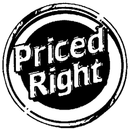 PRICED RIGHT logo