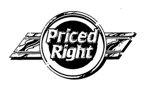 PRICED RIGHT logo