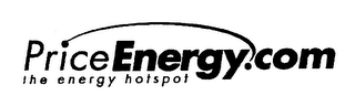 PRICEENERGY.COM THE ENERGY HOTSPOT logo