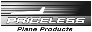 PRICELESS PLANE PRODUCTS logo