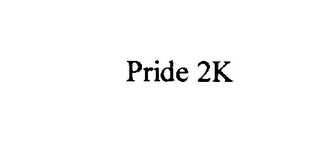 PRIDE 2K logo