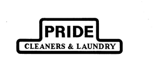 PRIDE CLEANERS & LAUNDRY logo
