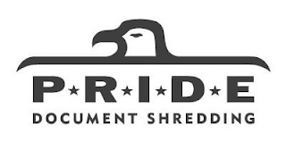 PRIDE DOCUMENT SHREDDING logo