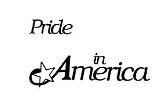 PRIDE IN AMERICA logo