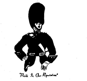 "PRIDE IN OUR REPUTATION" logo