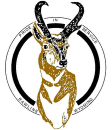 PRIDE IN SERVICE RAWLINS WYOMING logo