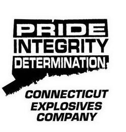 PRIDE INTEGRITY DETERMINATION CONNECTICUT EXPLOSIVES COMPANY logo