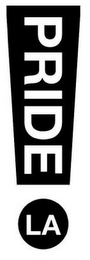 PRIDE LA logo