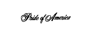 PRIDE OF AMERICA logo