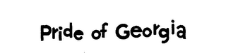 PRIDE OF GEORGIA logo